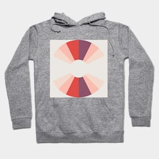 circle rainbow burst Hoodie